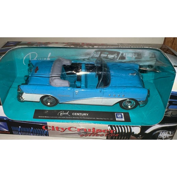 Lot of City Cruise 1/43 Buick Century ,Turbine 1964, Pontiac GTO 1966 New - Picture 1 of 4